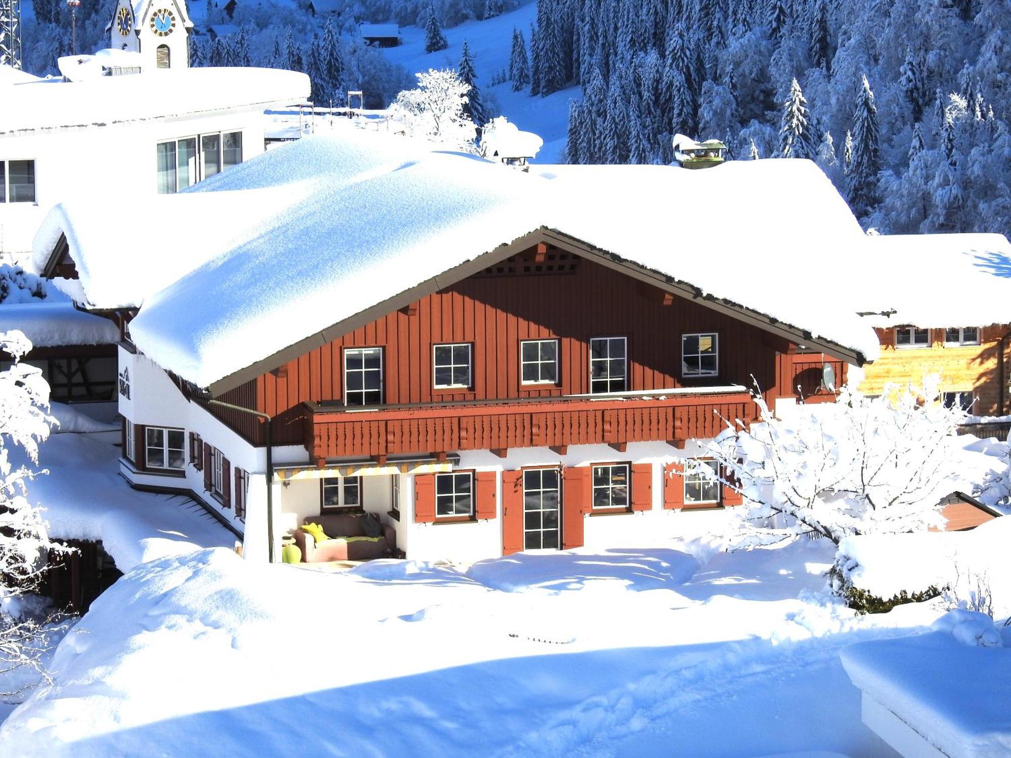 Haus Berg & Tal Lägenhet Hirschegg  Exteriör bild