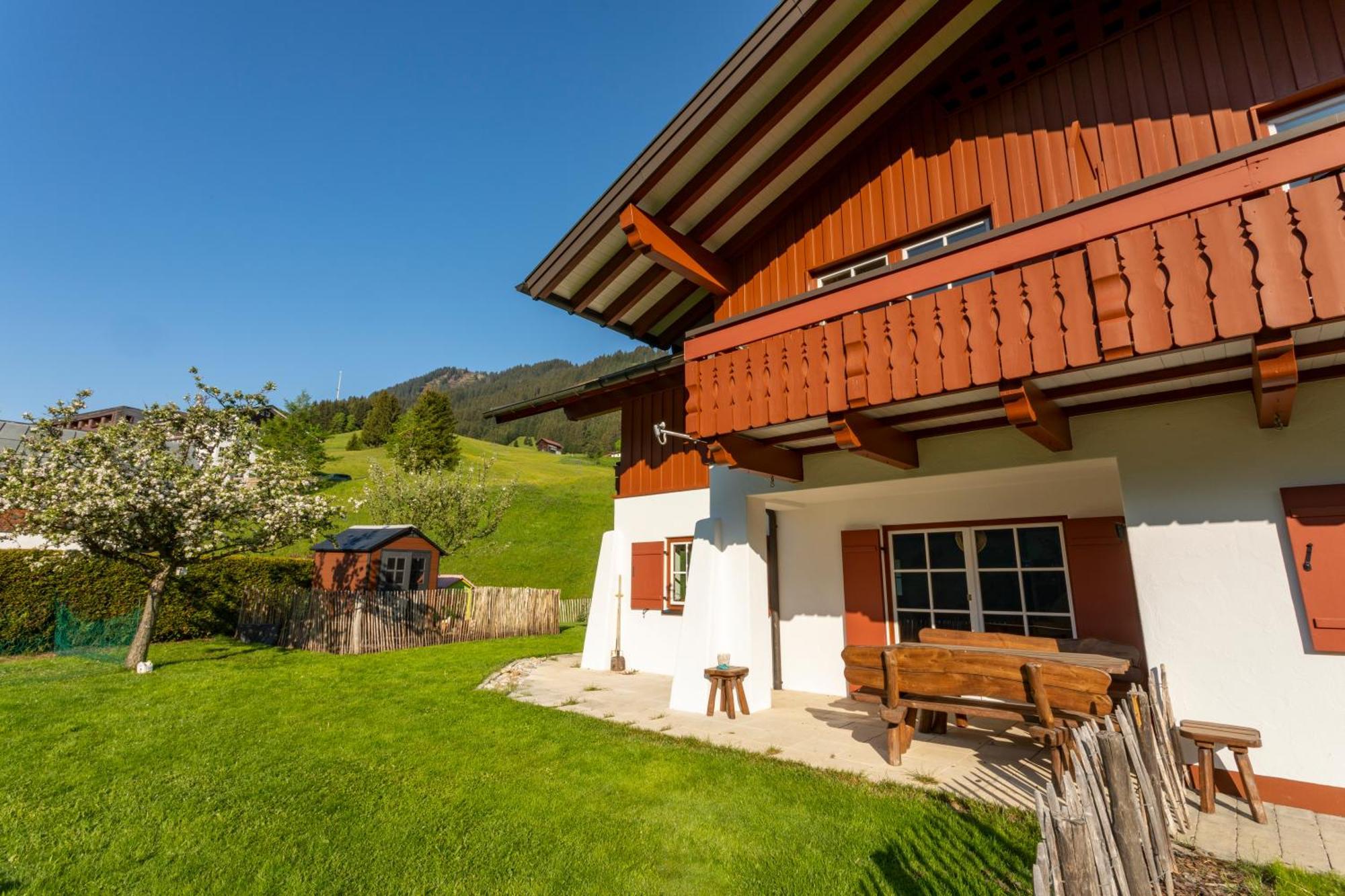 Haus Berg & Tal Lägenhet Hirschegg  Exteriör bild