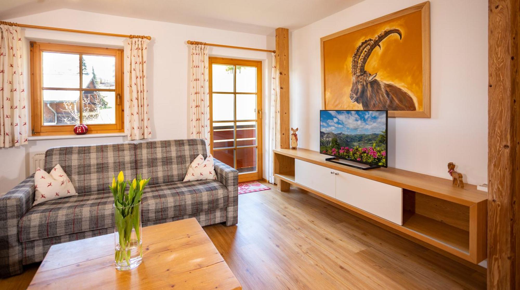 Haus Berg & Tal Lägenhet Hirschegg  Exteriör bild